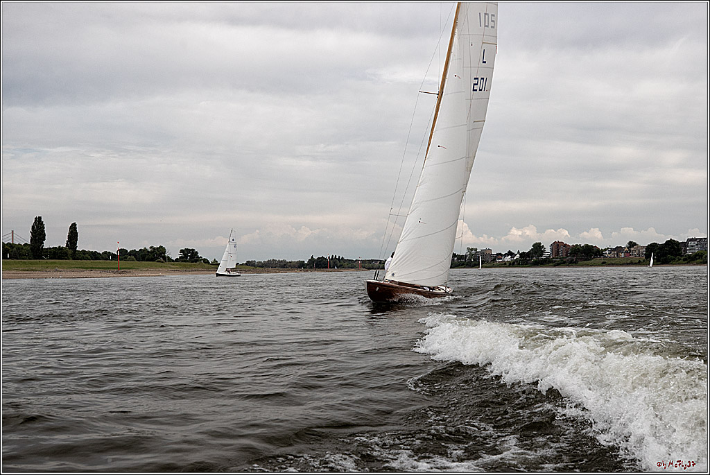 100 Jahre Rheinwoche 2022 - 2. Wettfahrt  Hitdorf - Duesseldorf, 03.06.2022,